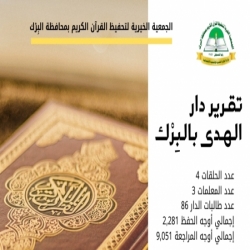 تقرير دار الهدى بالبِرْك 2024